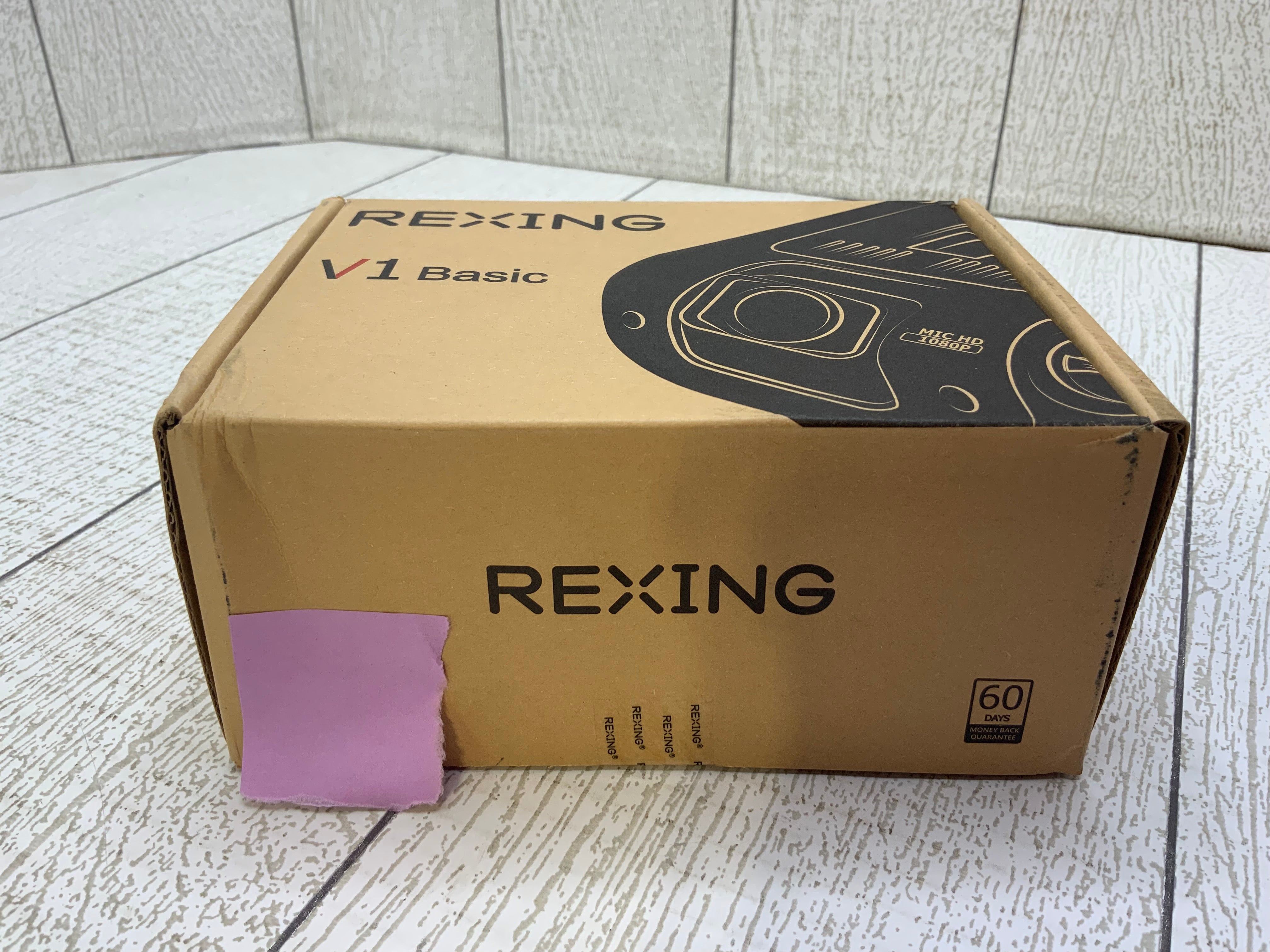 Rexing V1 Basic Dash Cam 1080p FHD DVR Car Driving Recorder 2.4" TFT LCD (7941996904686)
